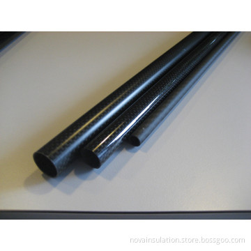 Glossy and Matte Carbon Fiber Tubes